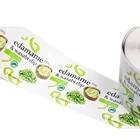 Custom Cheap Waterproof Private Baby Food Brand Packaging Sticker Label Printing