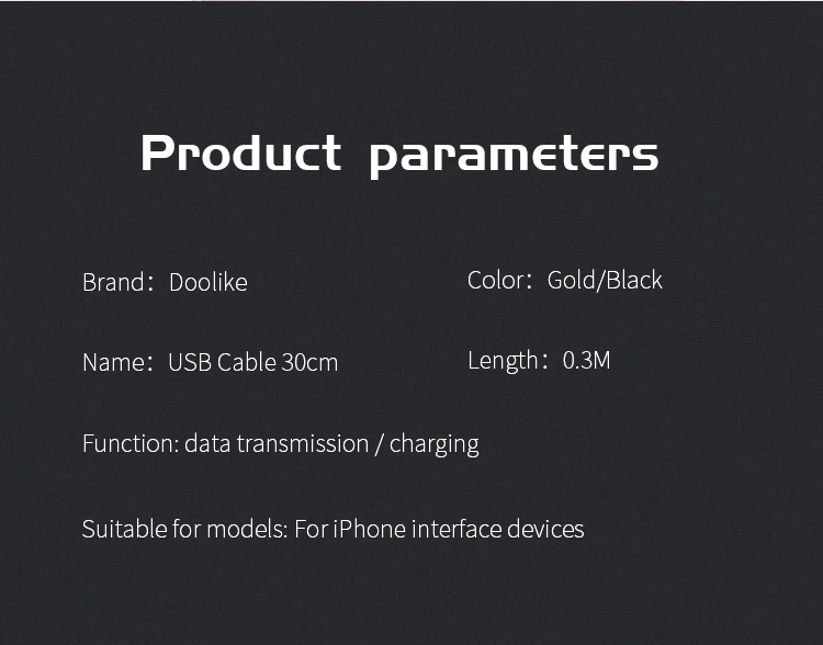 Durable and Flexible Cable Fast Charging & Data Transfer Data USB Cable For iPhone - ANKUX.COM