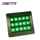 100w 200w 300w 400w ip67 waterproof color changing dmx rgb outdoor led flood light