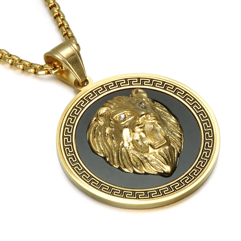 YWMT 2018 Wholesale Punk Style Hip Hop Stainless Steel Gold Lion Head Pendant, Gold/silver
YWMT 2018 Wholesale Punk Style Hip Hop Stainless Steel Gold Lion Head Pendant, Gold/silver