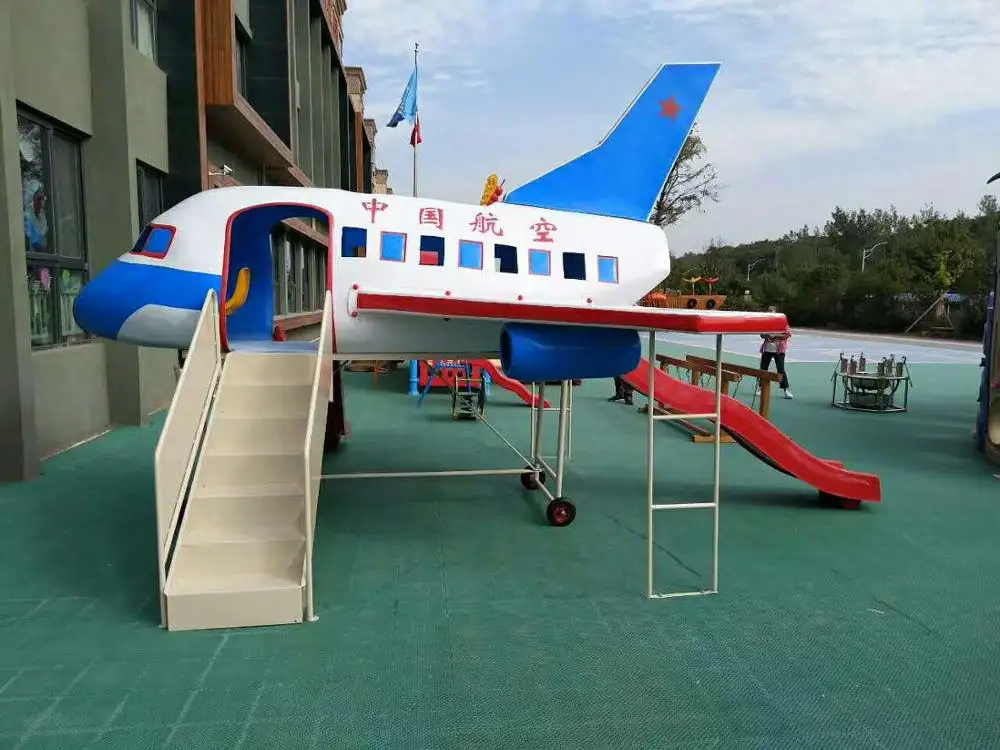 Guangzhou Qixinplay Airplane Playground Equipment Airplane Outdoor