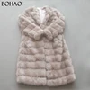 High Quality Reasonable Price Warehouse Plus Size Faux Fur Long Coats