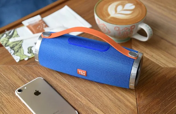 TG109 Wireless Portable Bluetooth Speaker Column FM Radio USB AUX Music Player Box Outdoor Speaker 5W caixa de som Sound - ANKUX.COM