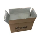 Thermal Packaging Hot Soup Takeout Packaging Cardboard Insulated Box for Hot Heat Food Packaging
