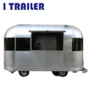 Customized electric portable fast food trailer