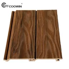 Recycled wood plastic composite wall cladding cedar siding home wall panel