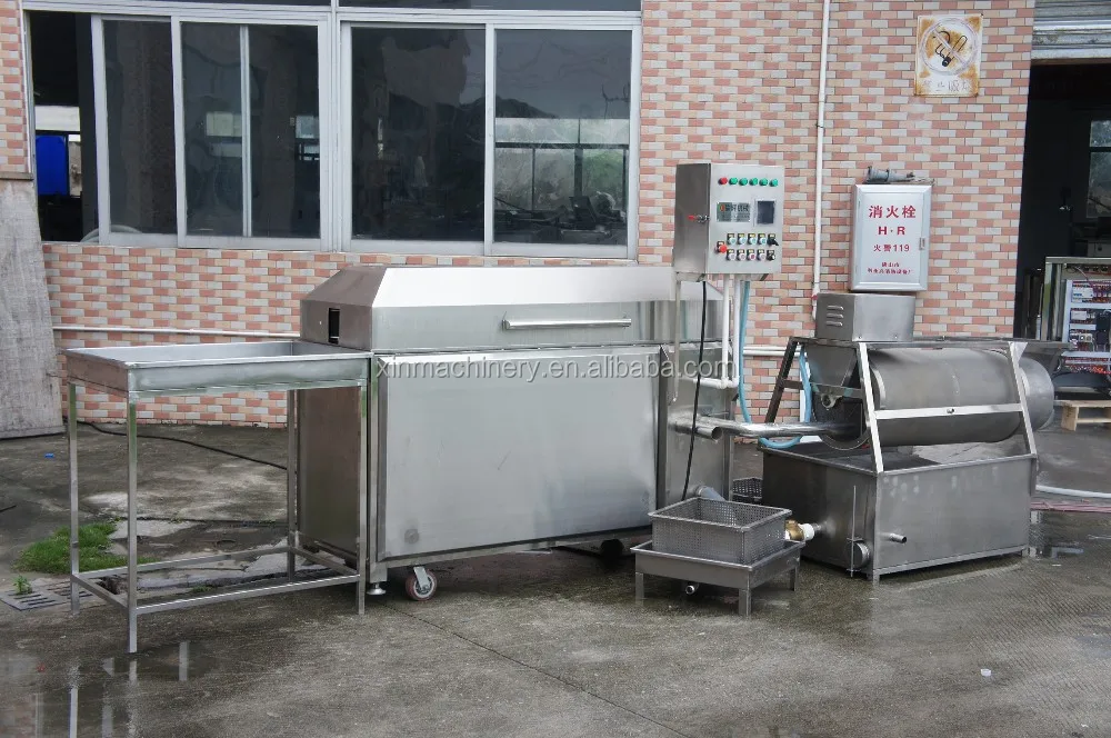 A Complete Line For Fish Speed Cleaning Machine For Seafood Processing