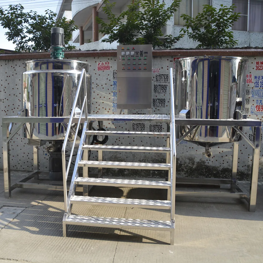 shampoo making machine with cooling storage