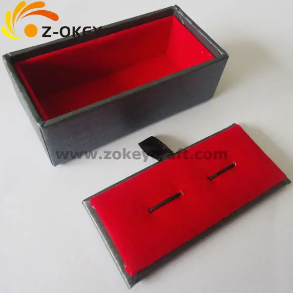 velvet inside cufflink gift box