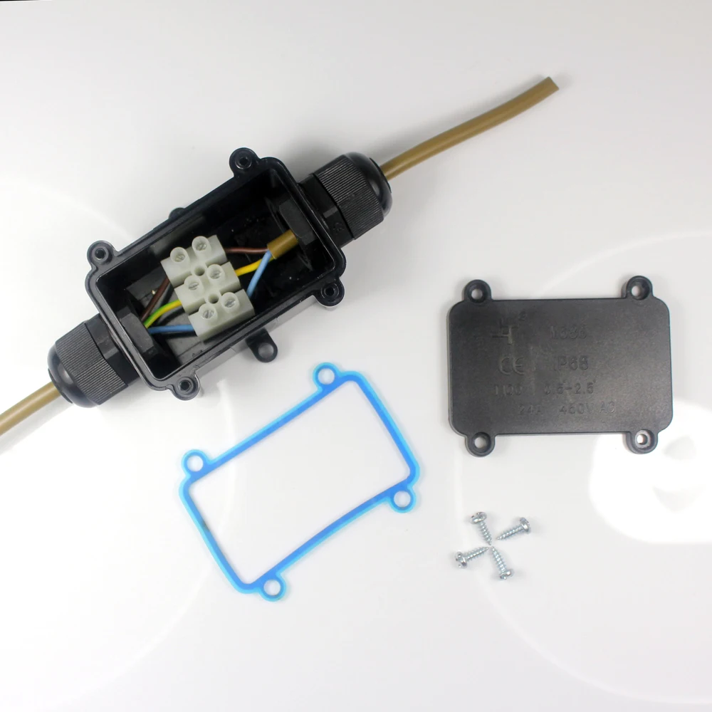 ip65 outdoor waterproof junction box cable box