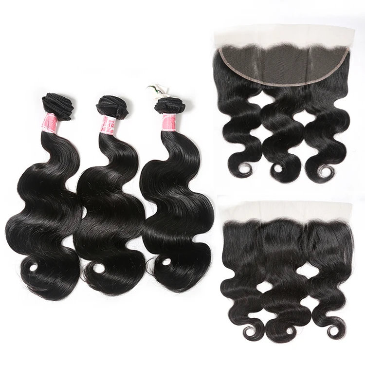 Free shipping Lace Frontal Closure Brazilian Hair Weave Bundles Human Hair Bundles With Closure Non Remy, Natural color
Free shipping Lace Frontal Closure Brazilian Hair Weave Bundles Human Hair Bundles With Closure Non Remy, Natural color