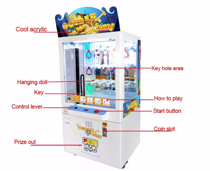 Waqf226 Key Master Vending Machine Newest Toy Crane Game Machine Buy