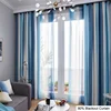 Hotel grey floral 108 inch blackout curtains For YRF