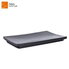 hot sale hotel towel tray polyresin amenity tray in black