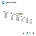 120V/ 277v ceiling canopy 6 head track light PAR20 10W/Lamp