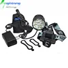 Outdoor Waterproof 3 Modes Most Powerful Super Bright 18650 Rechargeable 9 CREE XML T6 LED Bicycle Flashlight LED Bike Light Kit