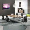 Hot selling small modern office meeting table high quality metal legs cheap steel legs office conference desks