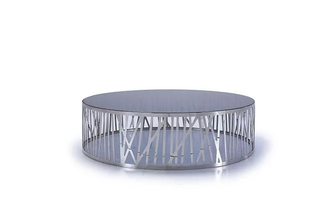 European style stainless steel coffee table.jpg