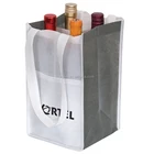 Bespoke Nonwoven Wine Totebags 4 Bottles Grocery Carrier