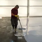 concrete epoxy resin high build paint self leveling floor 100% solid