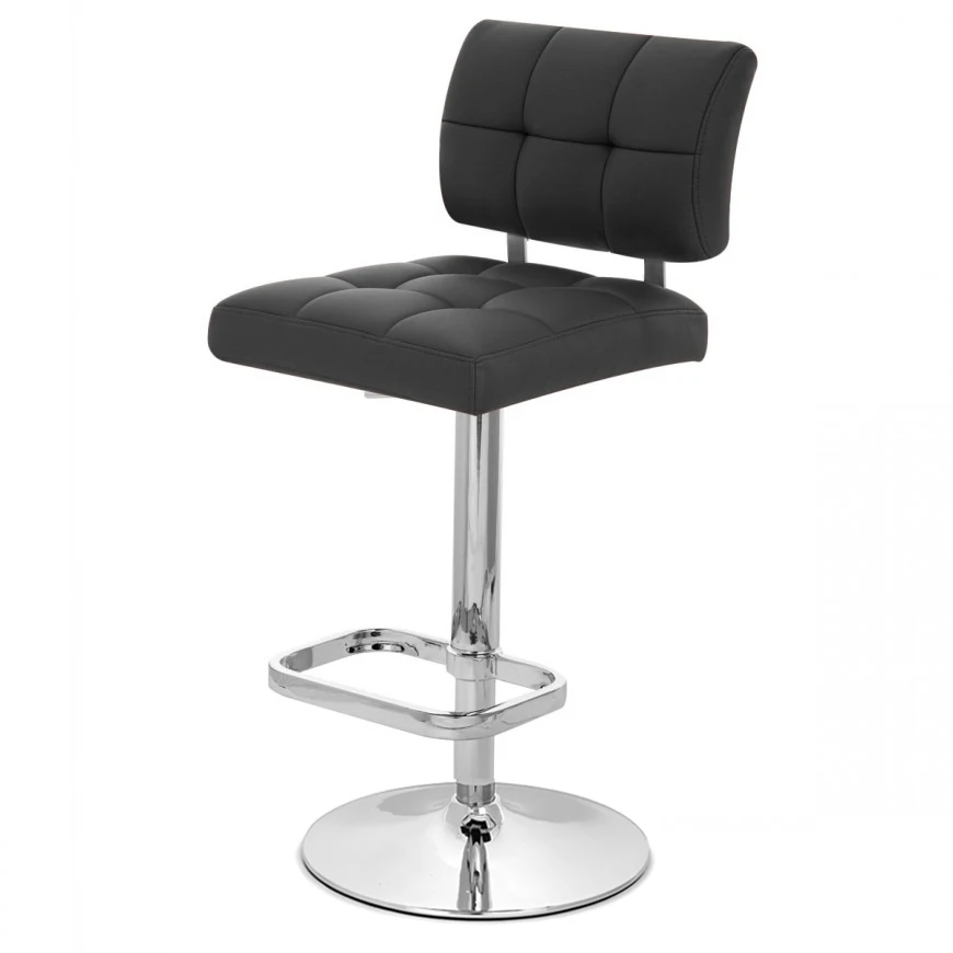 Modern 110cm height club and bar pu seat vanity bar stool