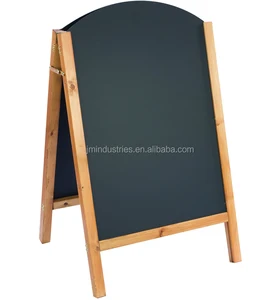 restaurant blackboard double sided