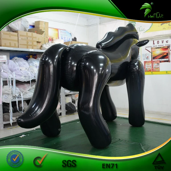 shiny black horse (6)