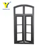 YY factory price impact windows /thermal break aluminium casement window/french window with stainless steel security screen