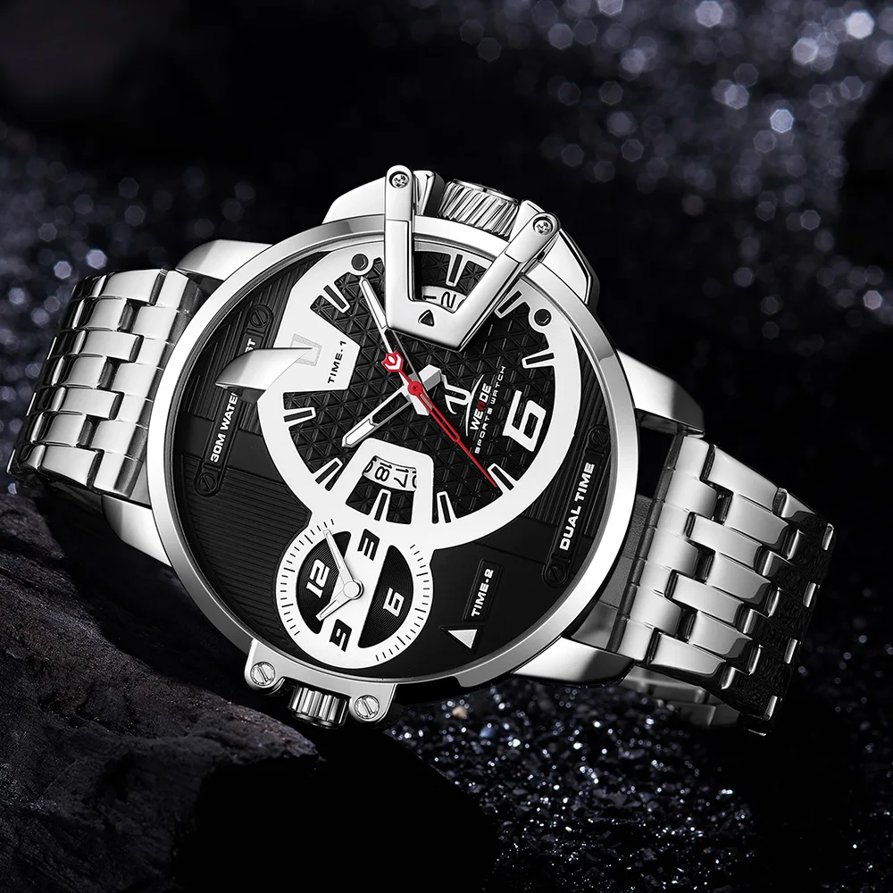 Wholesale Factory New Products Stainless Steel Water Proof Fashion Men Sports Chronograph Watch Luxury, All black
Wholesale Factory New Products Stainless Steel Water Proof Fashion Men Sports Chronograph Watch Luxury, All black