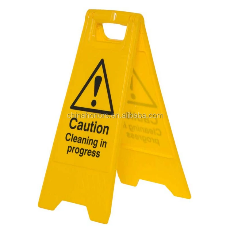 wet floor safety stand