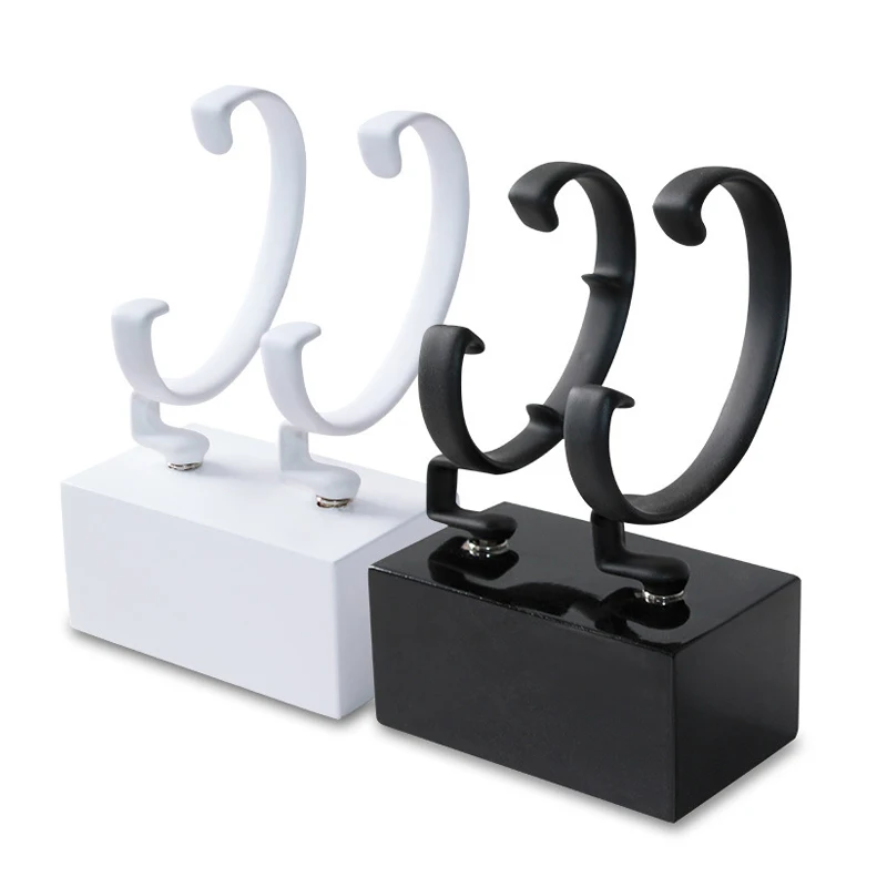 2019 High Quality Fashionable Black Acrylic Pocket Rubber C Ring Watch Display Stand, Black, white or custom
2019 High Quality Fashionable Black Acrylic Pocket Rubber C Ring Watch Display Stand, Black, white or custom