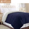 Reversible Down Alternative Quilted Comforter Set All Season Hotel Quality Polyester Quilt