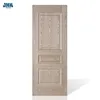 JHK-M03 MDF HDF Laminate Wood Ash Moulded Veneer Door Skin Supplier