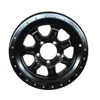 Matt black 12-22 inch 4x4 offraod alloy wheel split rim wheel