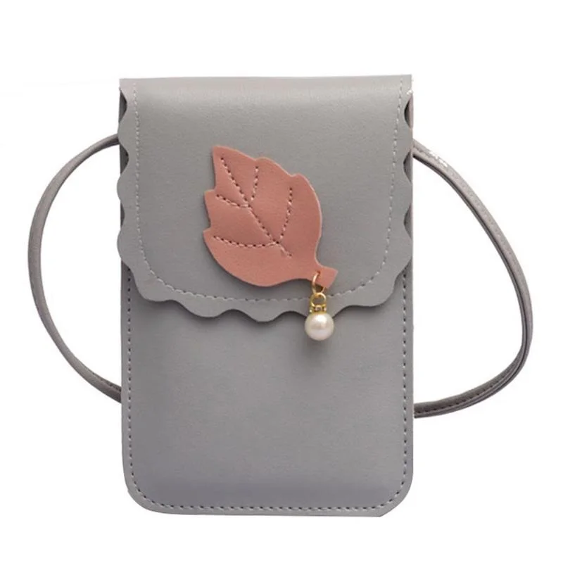 Simple Crossbody Purse for Girls Leaf Pearl PU Leather Mini Shoulder Bags Crossbody Messenger Phone Holder Purse Handbags, Red,blue,black,pink,grey
Simple Crossbody Purse for Girls Leaf Pearl PU Leather Mini Shoulder Bags Crossbody Messenger Phone Holder Purse Handbags, Red,blue,black,pink,grey