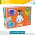 Summer bulk plastic sea animal bath toy spray baby shower toy