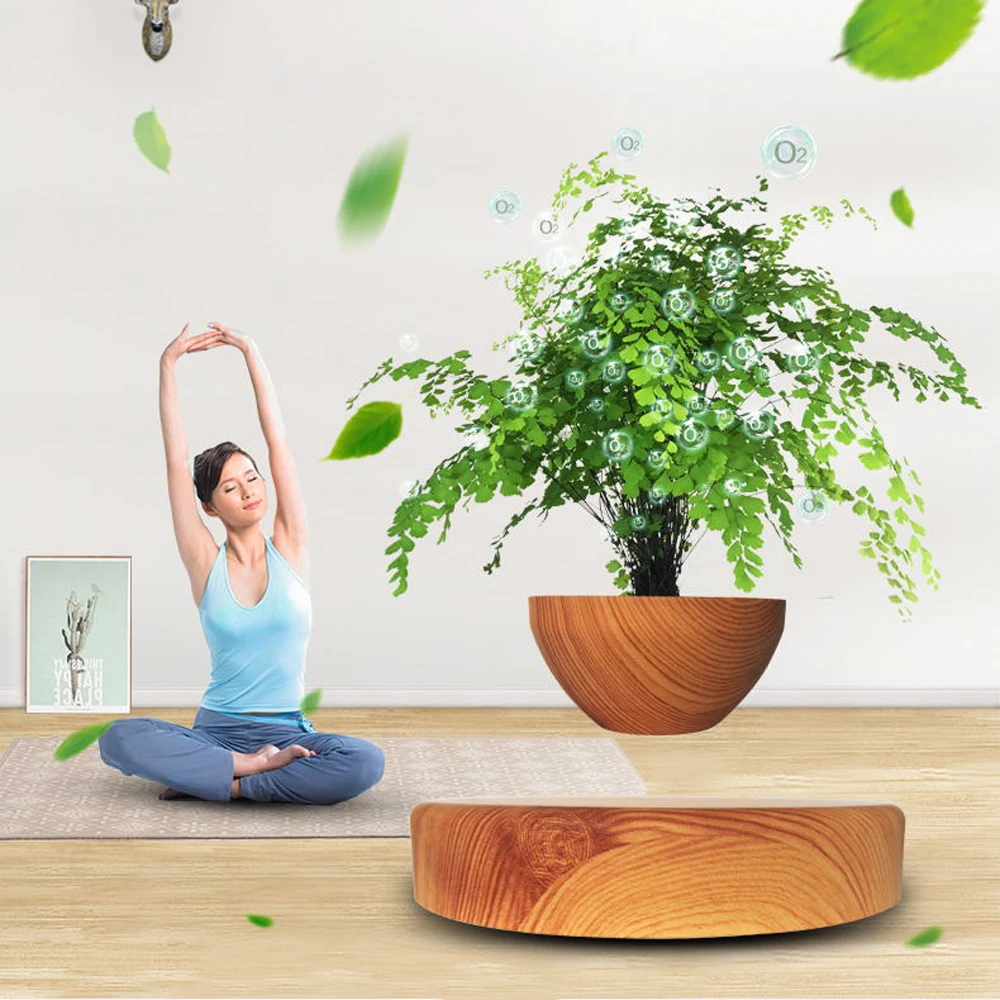 HCNT floating plant Basin Fleshy plant pots desktoplevitation plant pots, Light wood grain, medium wood grain, deep wood grain
HCNT floating plant Basin Fleshy plant pots desktoplevitation plant pots, Light wood grain, medium wood grain, deep wood grain