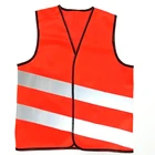 Wholesale High Visibility Child 100 Polyester Reflective Safety Vest For Kids