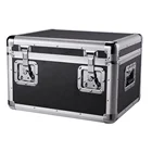 High quality silver color sturdy hard aluminum carrying case for car fire extinguisher packing