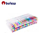 Amazon hot selling 48 colors glitter color gel pens for coloring book