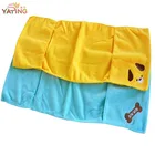 Hot Sale Household Microfiber pet towel with pocket