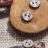 custom 2 holes forms coconut buttons for garment gift and home decoration