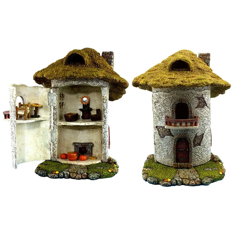 Resin Fairy Farm House and Furniture Accessories