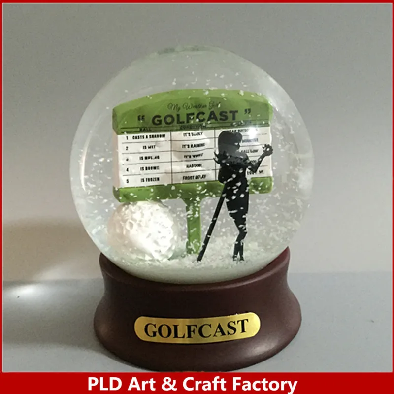 creative christmas snow globe custom crystal ball best gift for