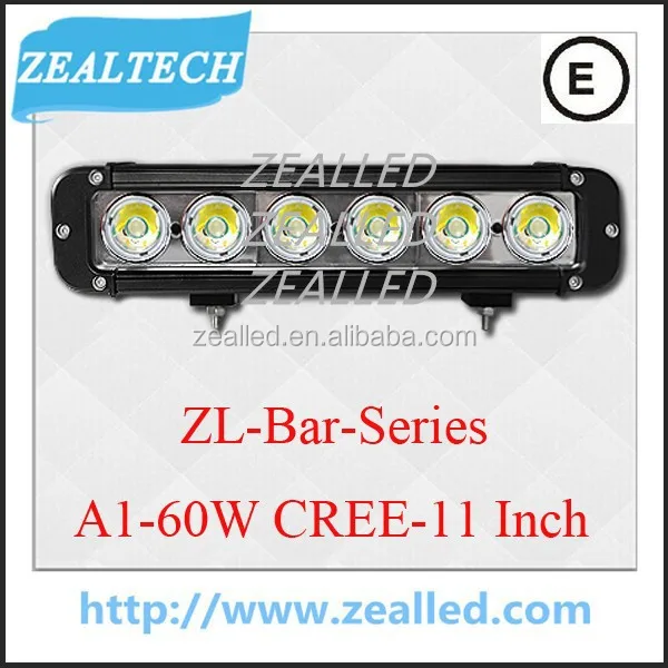 Good waterproof LED Bar For car Mount Kits A1 Series LED Bar 11inch 60W car Bar Made from C REE.XML.T6
