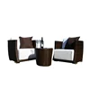 Sets living outdoor rattan durable synthetic wicker sofa set garden wickerr furniture