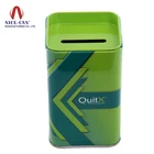 Hot Style Custom Square Metal Coin Bank Money Tin Box