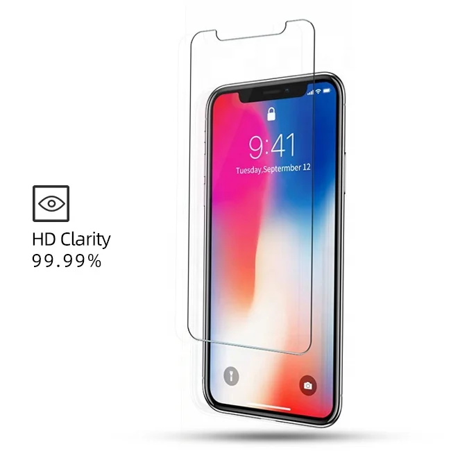 Explosion-proof mobile phone electrostatic touch tempered glass screen protector glass - ANKUX Tech Co., Ltd