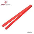 Free Sample Non-Stick Silicone Long Food Tweezers Tong for Cooking and Serving