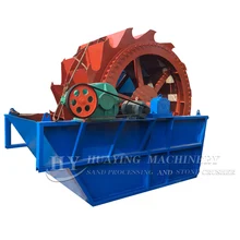 China manufacturers fine sand wheel bucket sand washer